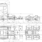 Scania LB blueprint
