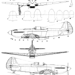 Yakovlev Yak-3 blueprint