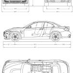 BMW M4 blueprint
