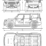 Land Rover Discovery blueprint