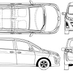 Mazda Biante blueprint