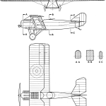 Packard-Le Père LUSAC-11 blueprint