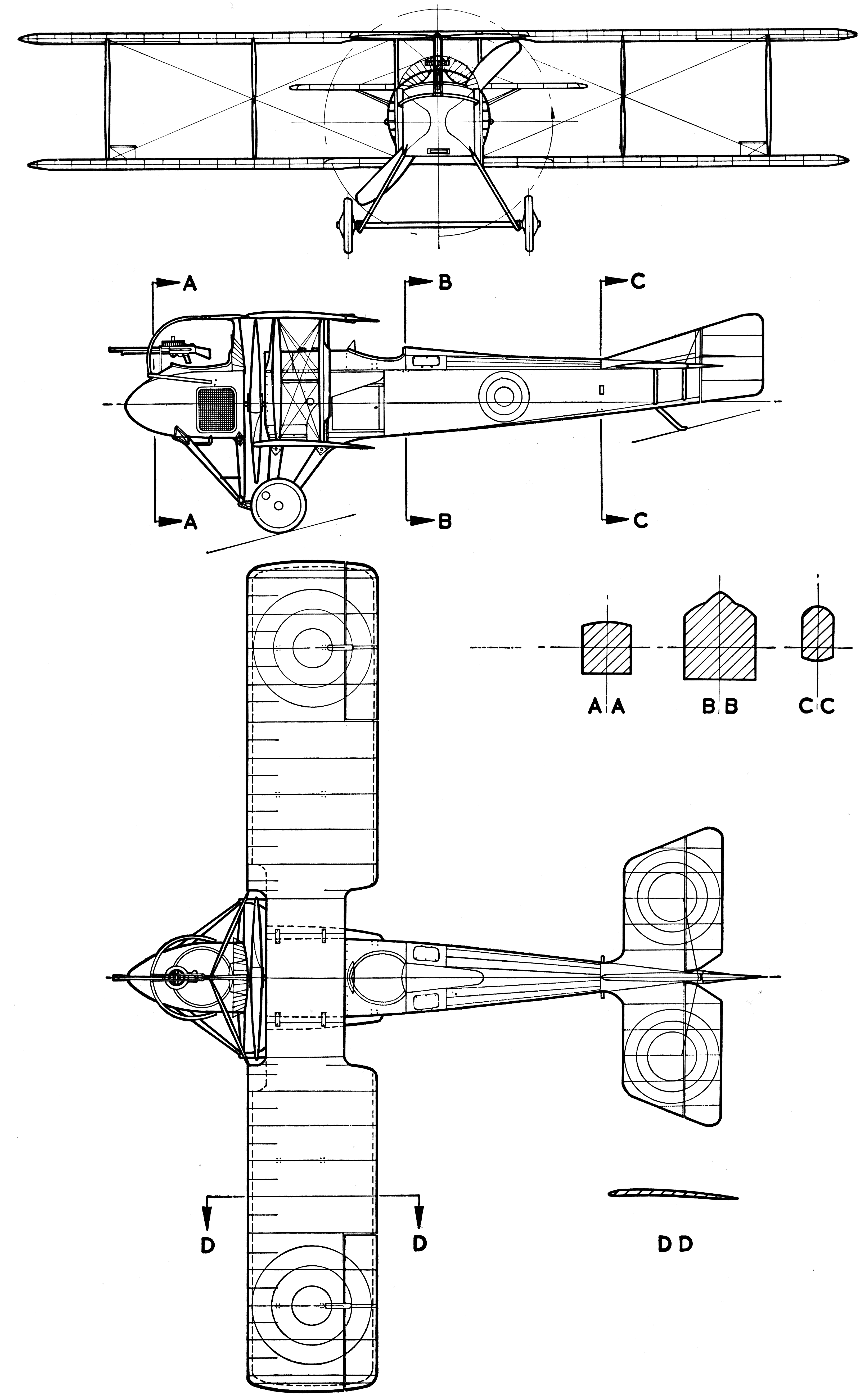 SPAD A.2 blueprint