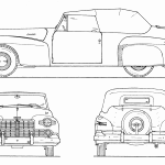 Lincoln Continental Convertible blueprint
