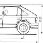Opel Kadett D blueprint