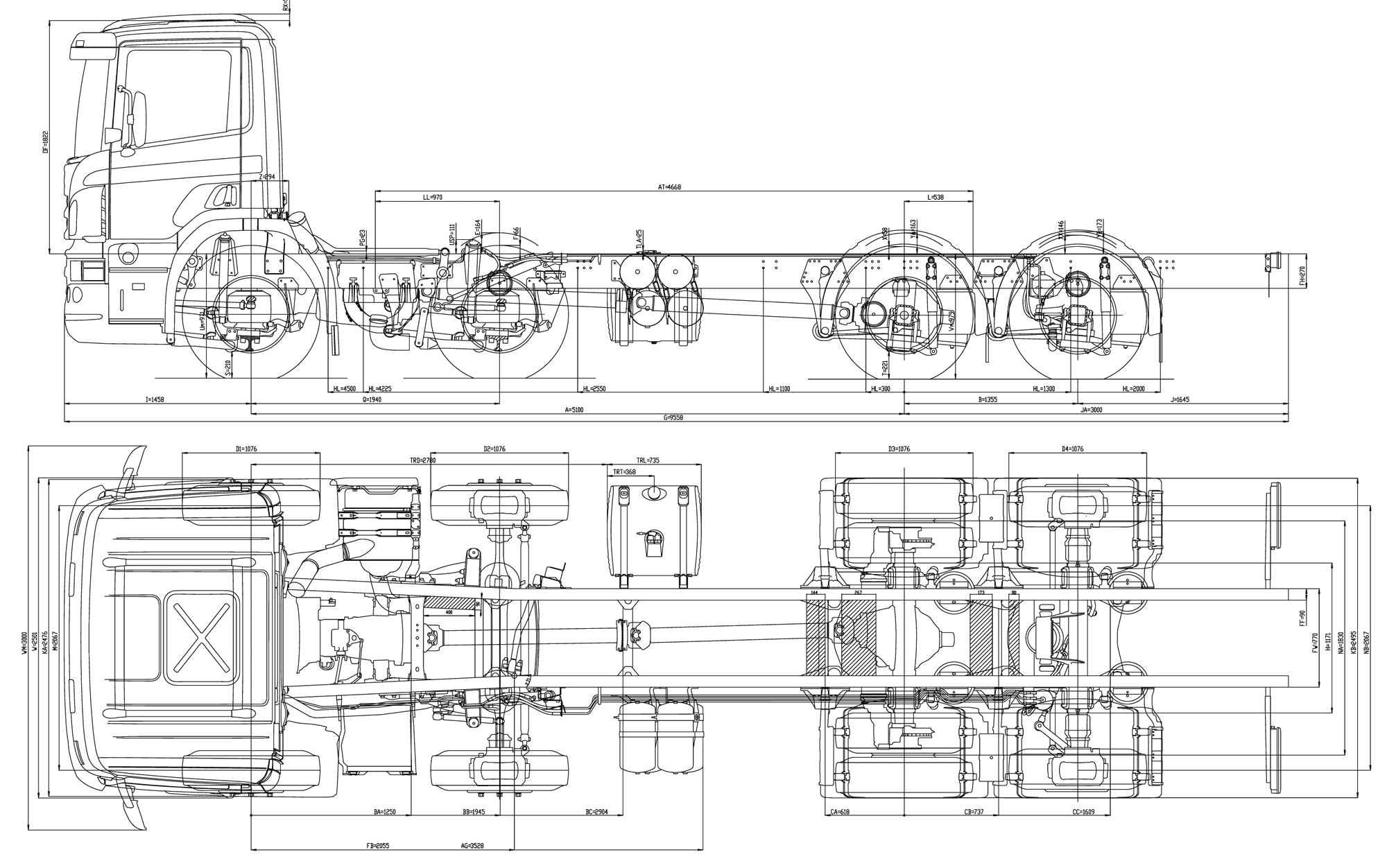 Scania DB blueprint