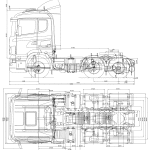 Scania LA blueprint