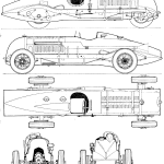Bentley 4 1/2 Litre blueprint