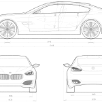 BMW CS Concept blueprint