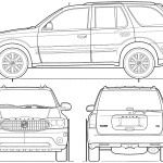 Buick Rainier blueprint