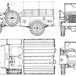 Dodge M37 blueprint