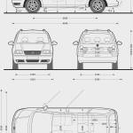 Volkswagen Sharan blueprint