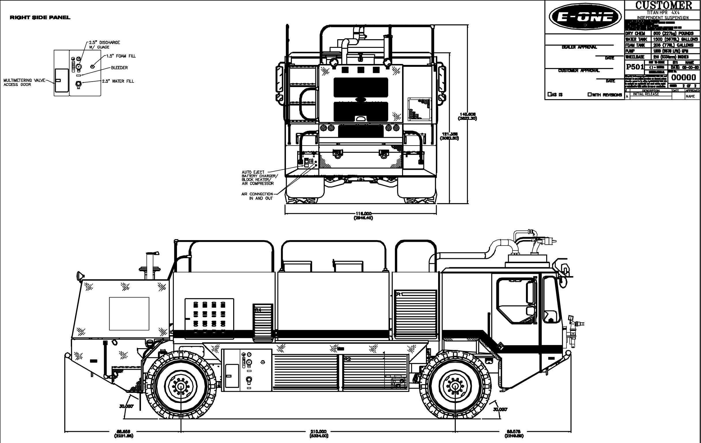 Titan HPR 4x4 blueprint