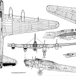 Petlyakov Pe-8 blueprint