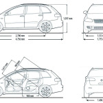Fiat Croma blueprint