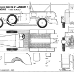 Rolls-Royce Fire Engine blueprint