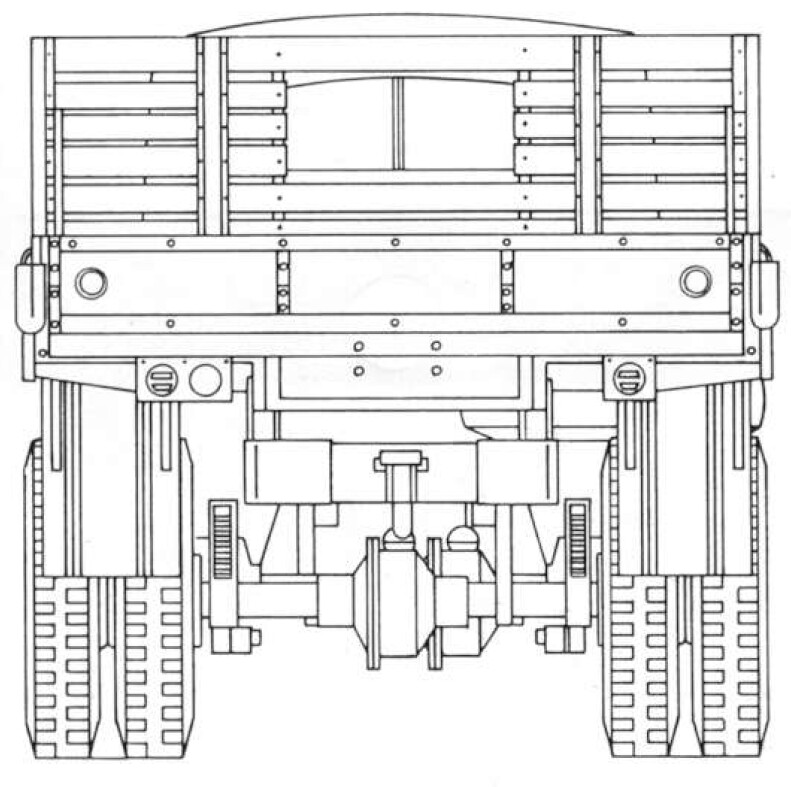 Studebaker US6 blueprint