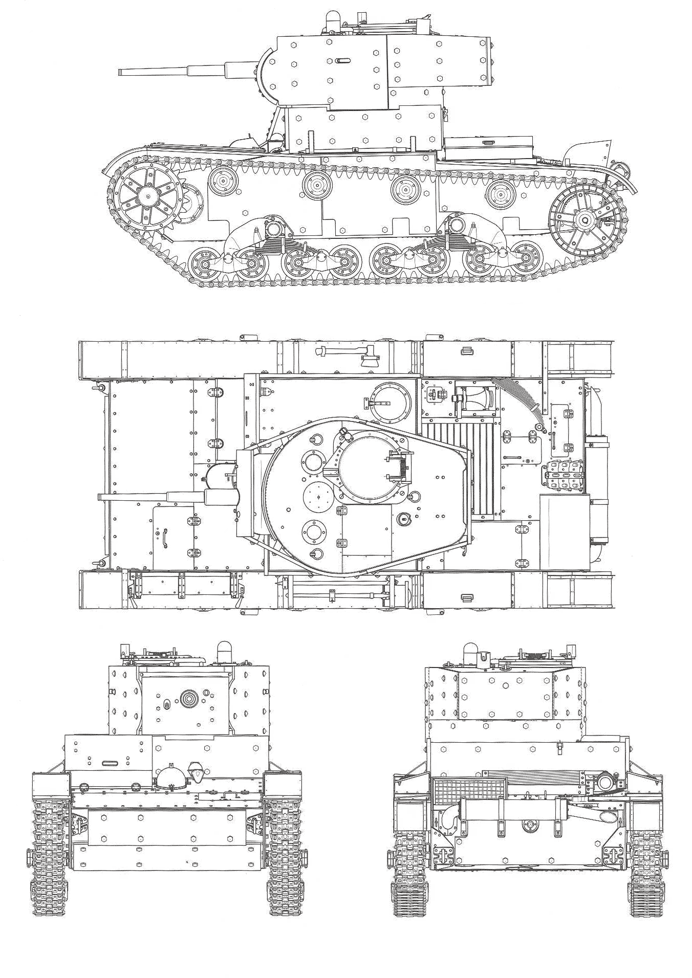 T-26 blueprint