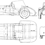 Allard J2X-C blueprint