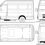 Iveco Daily blueprint