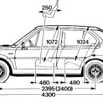 Volvo 345 blueprint