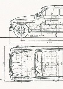 Skoda 440 blueprint