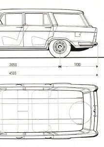 Fiat 2300 blueprint