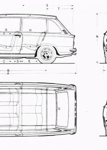 DAF 44 blueprint