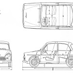 DAF 750 blueprint