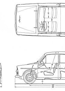 DAF 750 blueprint