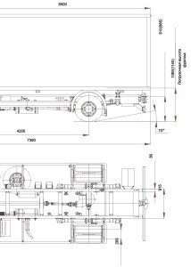 KamAZ 4308 blueprint