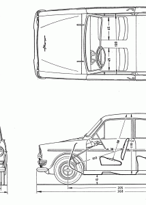 DAF Daffodil blueprint