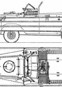 DUKW blueprint