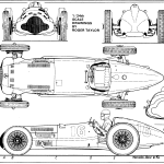 Mercedes-Benz W154 blueprint