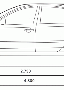 Hyundai Sonata blueprint