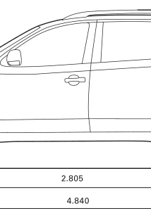 Hyundai Veracruz blueprint