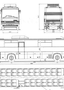 Ikarus 253 blueprint