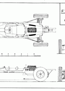 Lotus 25 blueprint