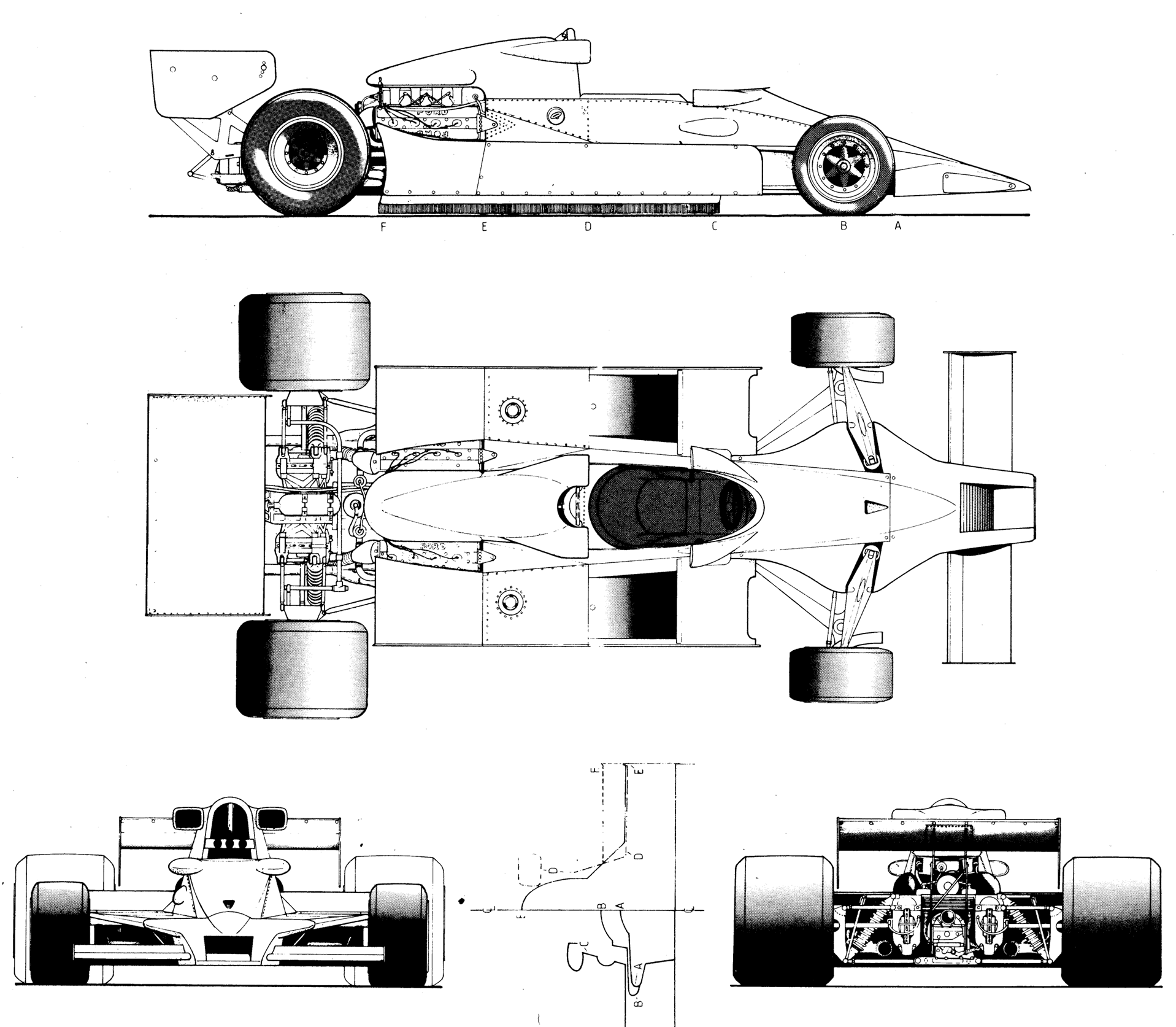 Lotus 78 blueprint