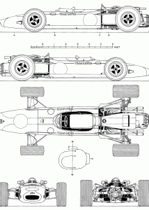 Lotus 43 blueprint