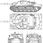 MBT-70 blueprint