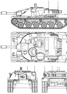 MBT-70 blueprint