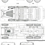 Mercedes-Benz W31 blueprint