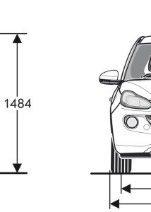 Opel Adam blueprint