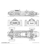 Porsche 804 blueprint