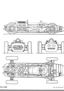 Porsche 804 blueprint