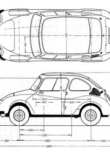 Subaru 360 blueprint