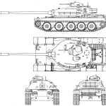 T95 Medium Tank blueprint