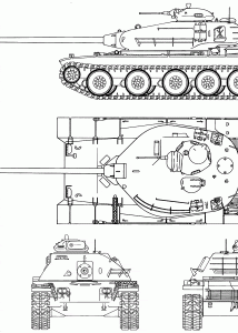 T95 Medium Tank blueprint