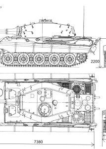 Tiger II blueprint